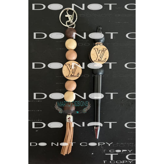 PEN & Keychain Set # 1 - Key Chain and Pen set - Heat