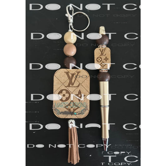 PEN & Keychain Set # 2 - Key Chain and Pen set - Heat