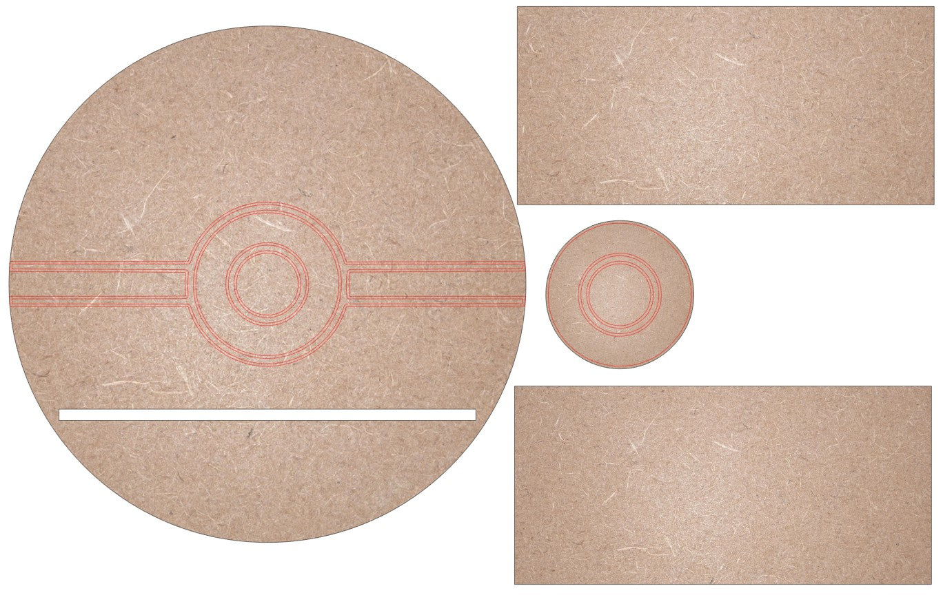 Ball shelf # 003 -  11inch  Digital Laser Cut SVG File – Instant Download | DIY Craft Use