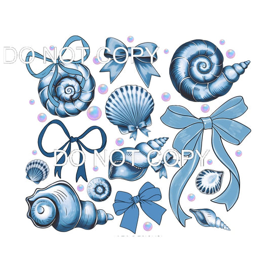 Seashells #11492 Sublimation transfers - Heat Transfer