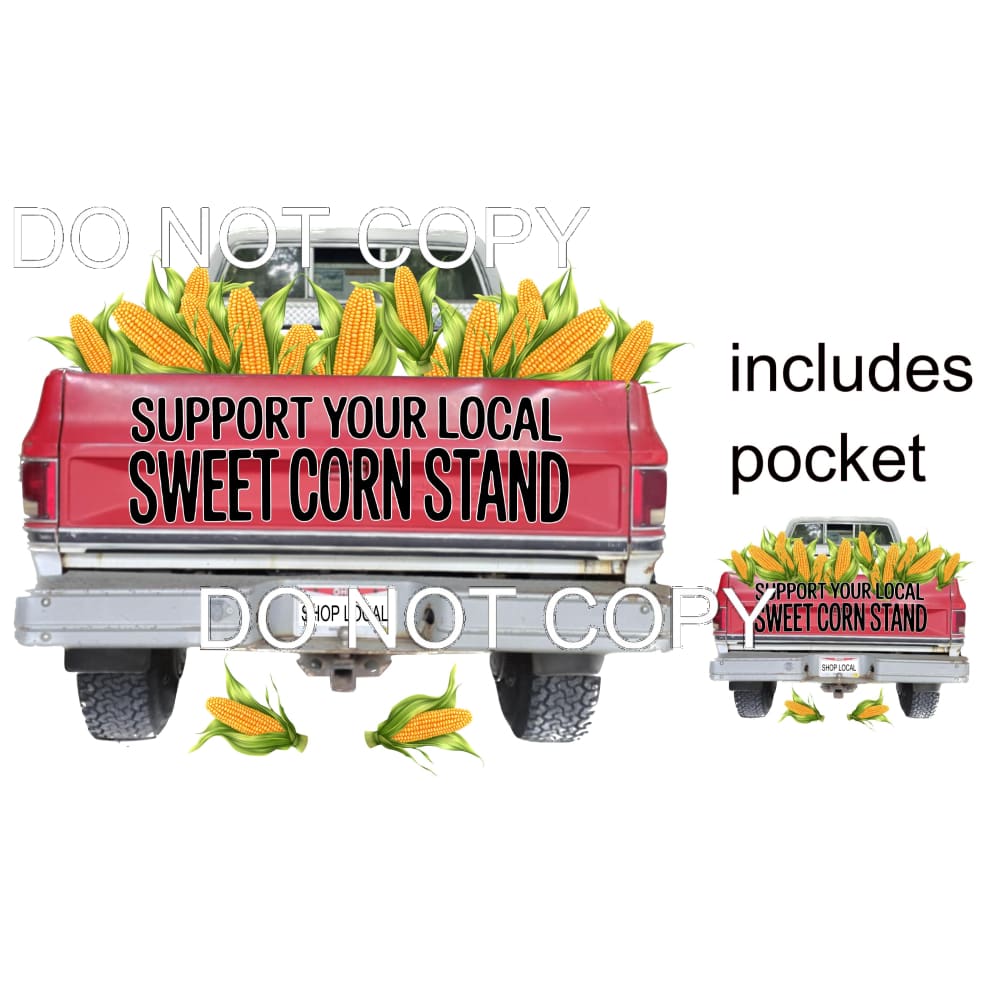 shop local corn custom # 6629 Sublimation transfers - Heat