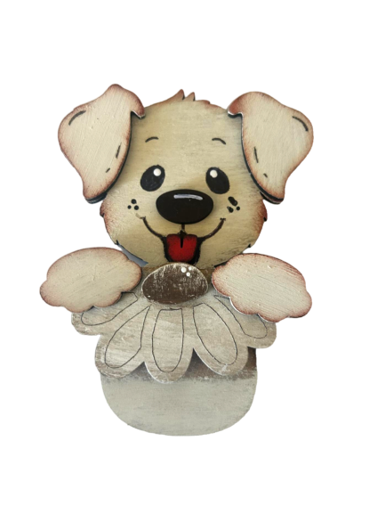 Bear # 102 PEEK A PAL Wood Laser Blank | DIY Craft Cutout | Paint-Ready