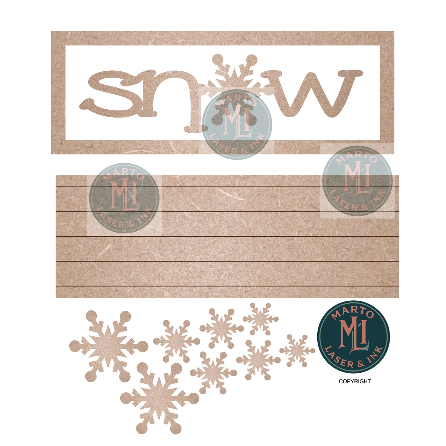 Snow Frame 10 inch