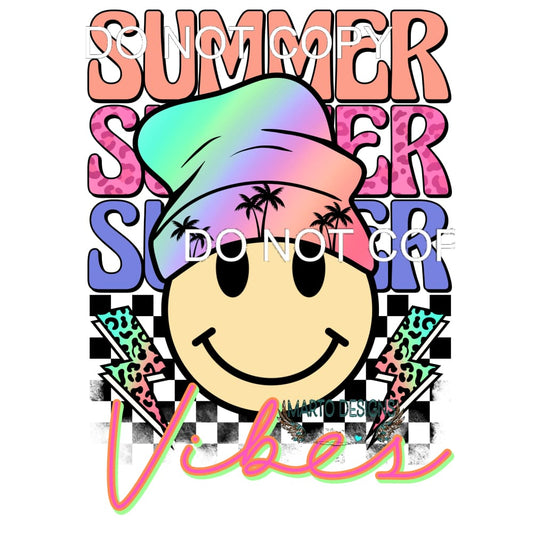 Summer Vibes #11401 Sublimation transfers - Heat Transfer