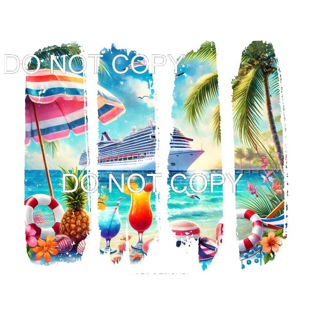 Summer Vibes #11489 Sublimation transfers - Heat Transfer