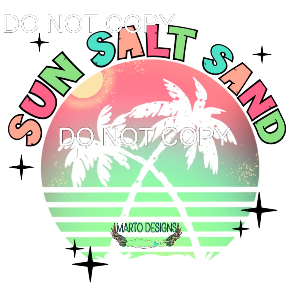 Sun Salt Sand #11423 Sublimation transfers - Heat Transfer