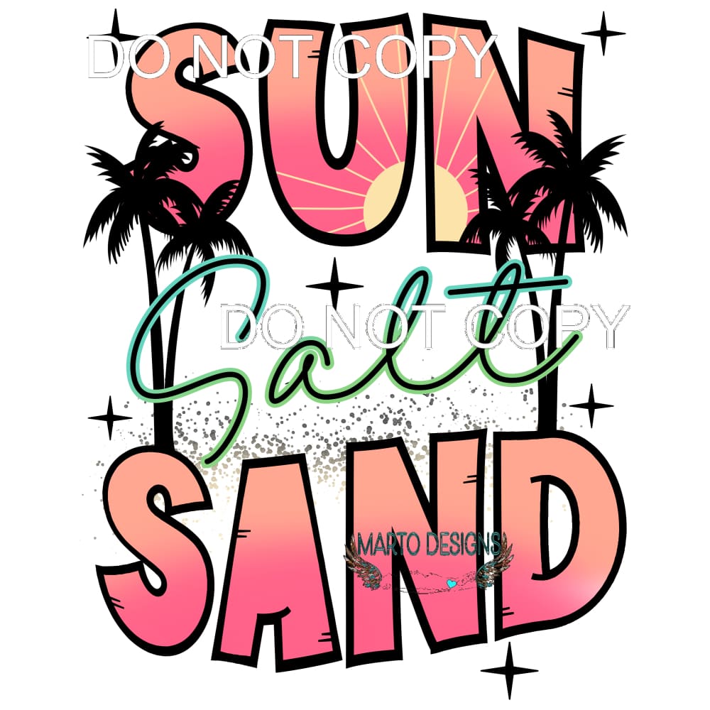 Sun Salt Sand #11424 Sublimation transfers - Heat Transfer