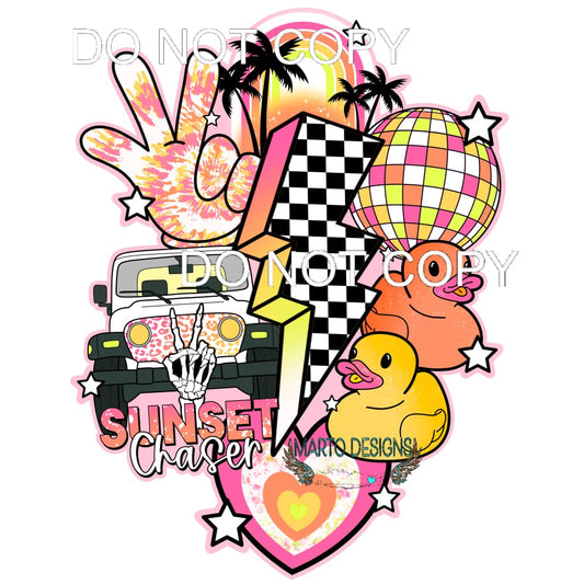 Sunset Chaser #11407 Sublimation transfers - Heat Transfer