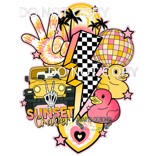 Sunset Chaser #11408 Sublimation transfers - Heat Transfer