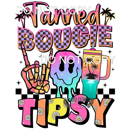 Tanned And Tipsy #11438 Sublimation transfers - Heat