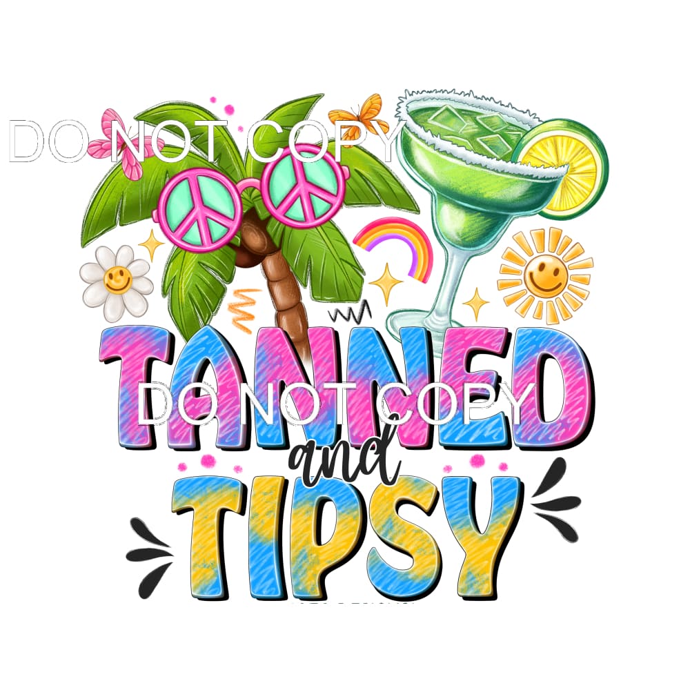 Tanned And Tipsy #11461 Sublimation transfers - Heat