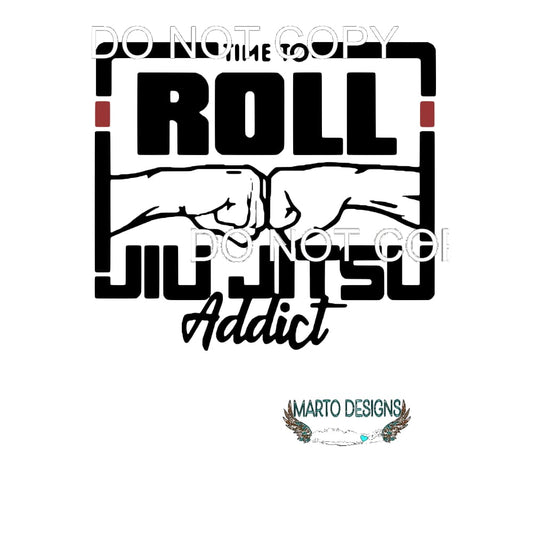 Time to roll JUDO # 7723 Sublimation transfers - Heat
