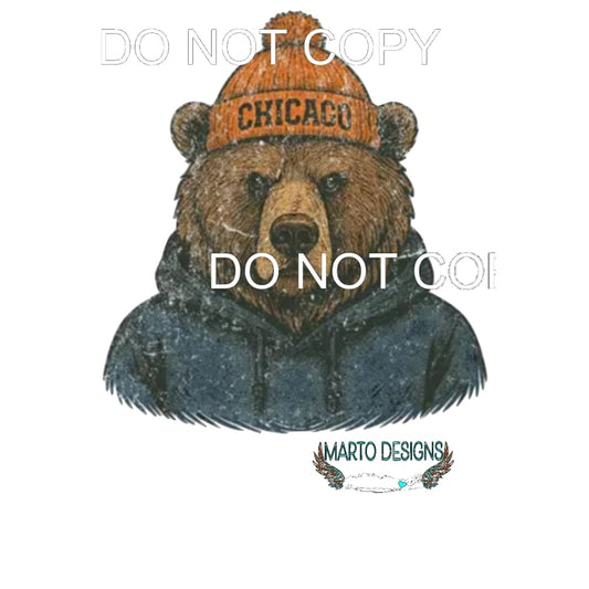Vintage Bears Mascot # 2229 Sublimation transfers - Heat
