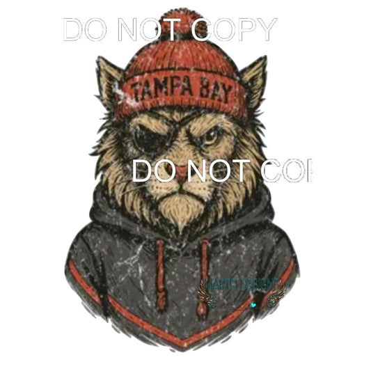 Vintage Tampa Bay Mascot # 2229 Sublimation transfers