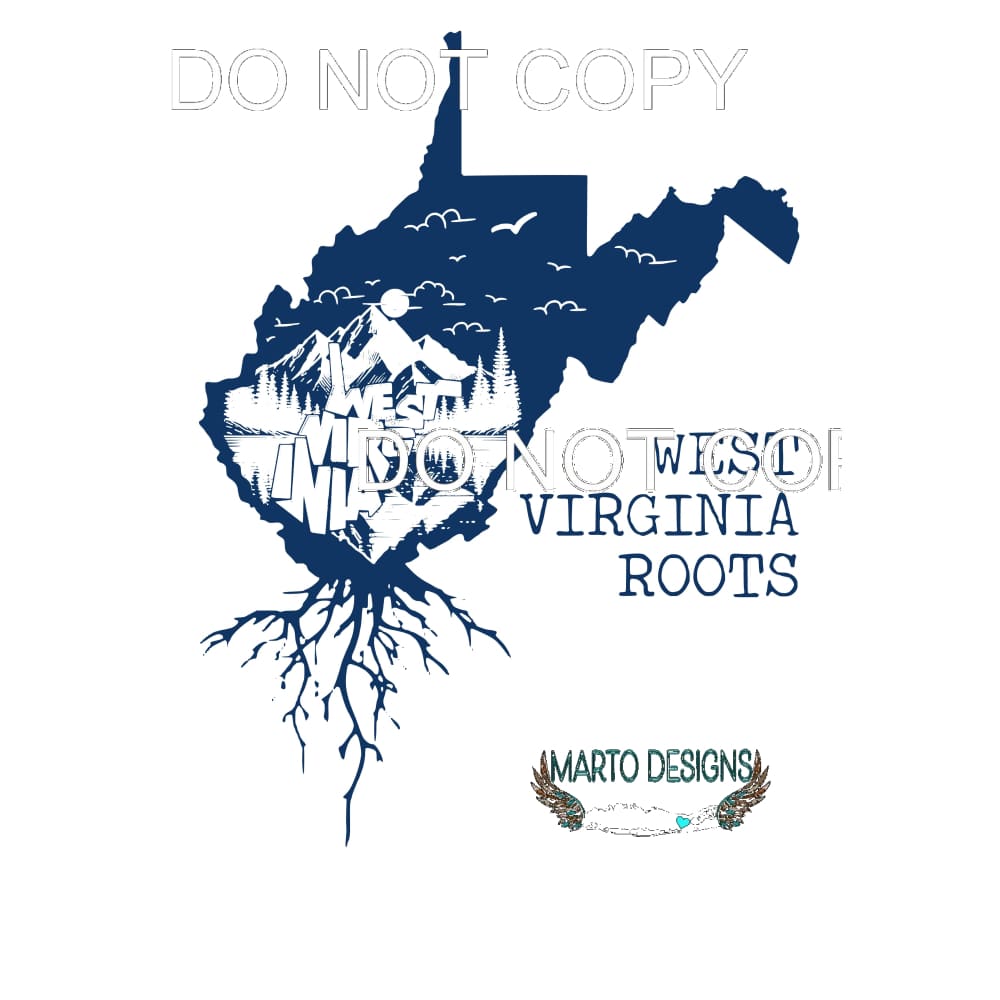 west virginia roots # 8829 Sublimation transfers - Heat