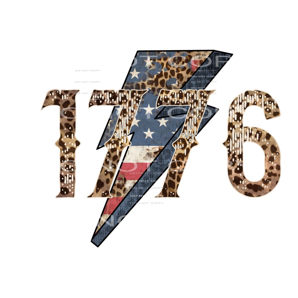 1776 bolt #4110 Sublimation transfers - Heat Transfer