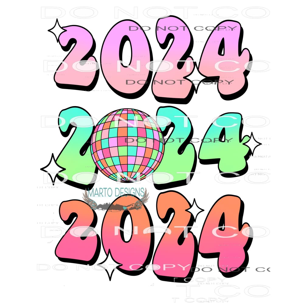 2024 Disco #8770 Sublimation transfers - Heat Transfer