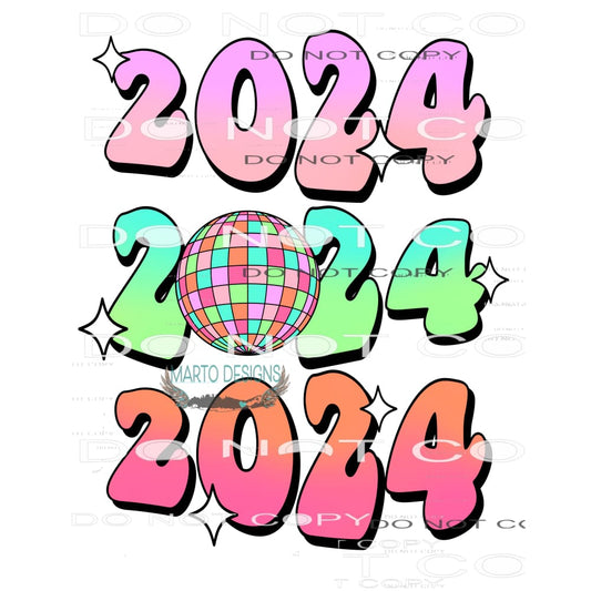 2024 Disco #8770 Sublimation transfers - Heat Transfer