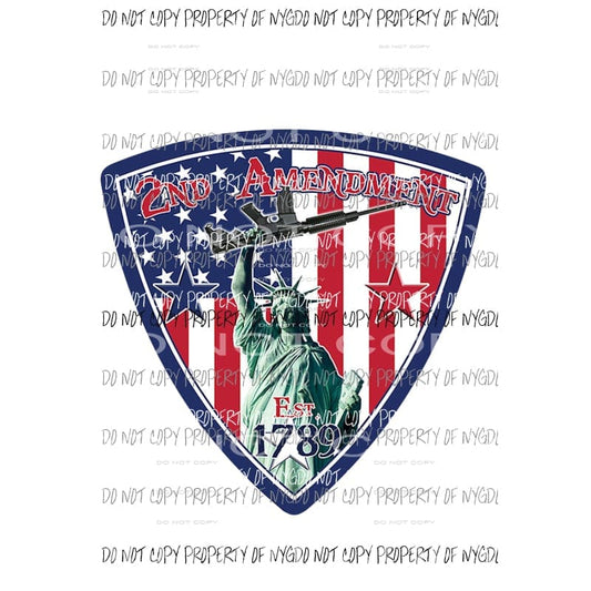 2nd Amendment #6 Sublimation transfers Heat Transfer