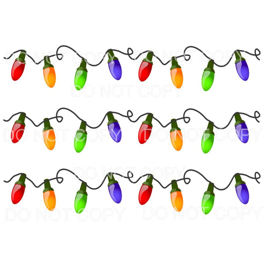 3 sets of lights for shirts # 4007 Sheet Sublimation 