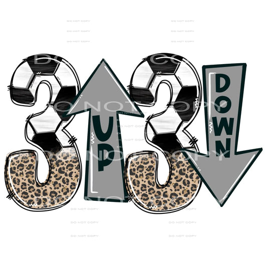 3 up 3 down #4603 Sublimation transfers - Heat Transfer