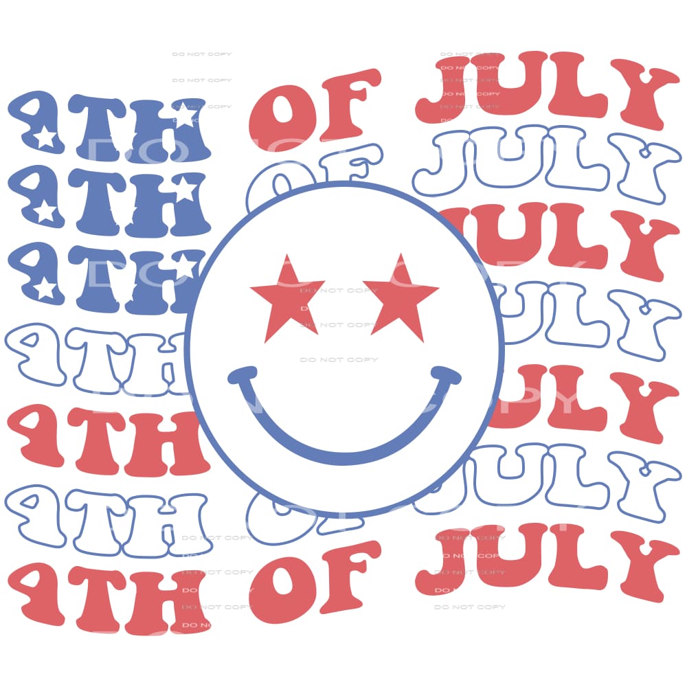 4th Of July #5027 Sublimation transfers - Heat Transfer