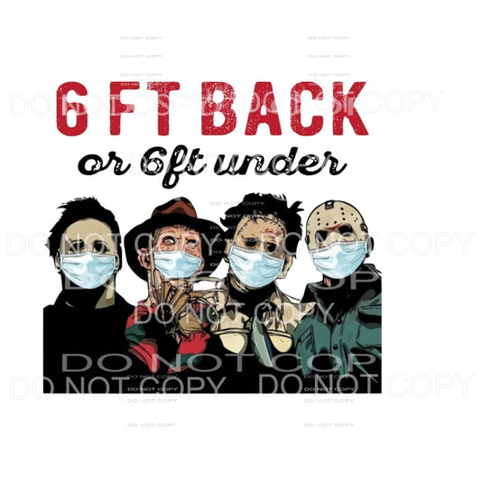 6 feet back 6 feet under horror # 1 HORROR jason freddie 