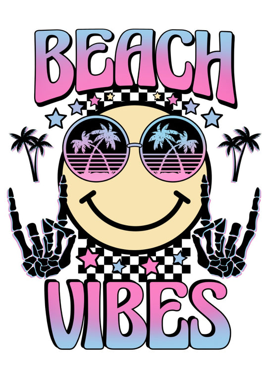Beach vibes # 511 Sublimation transfers