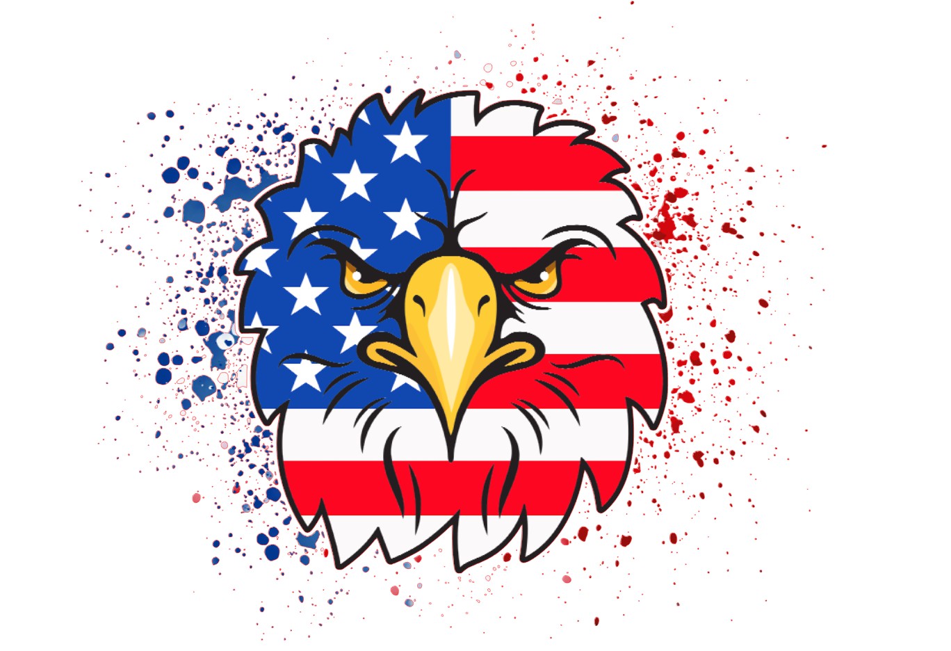 Eagel USA #5404 Sublimation transfers