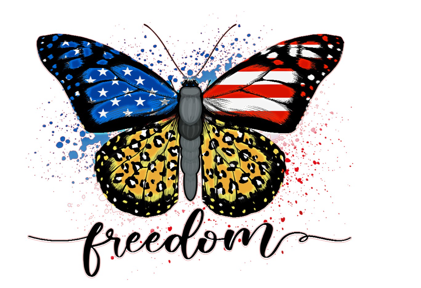 Freedom #5411 Sublimation transfers
