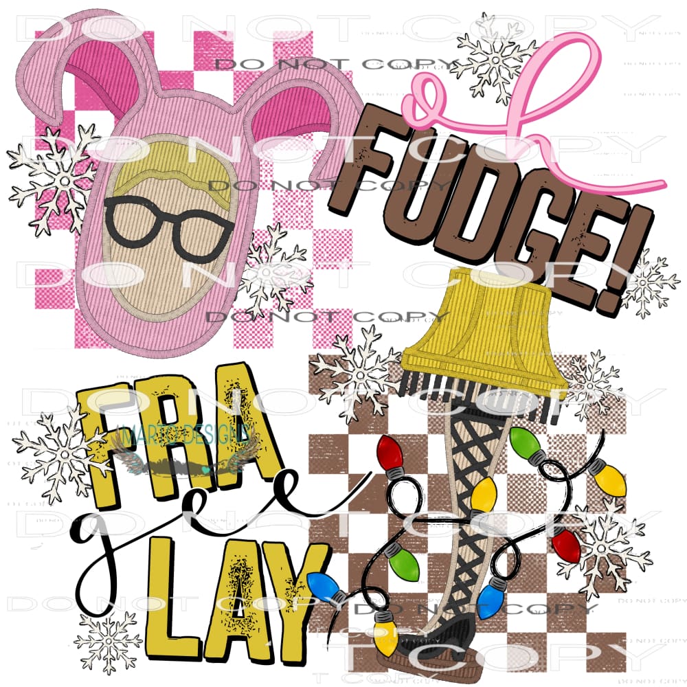 A Christmas Story #7480 Sublimation transfers - Heat