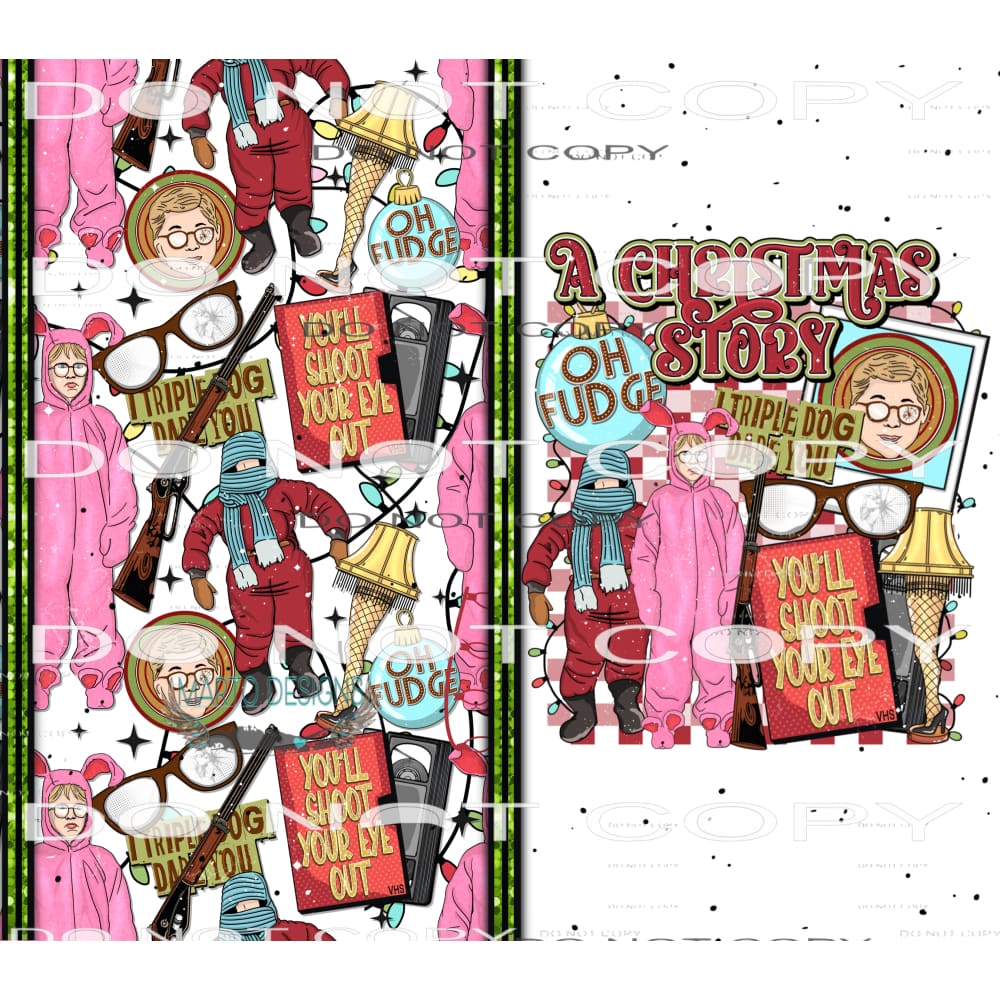 A Christmas Story #7511 Sublimation transfers - Heat