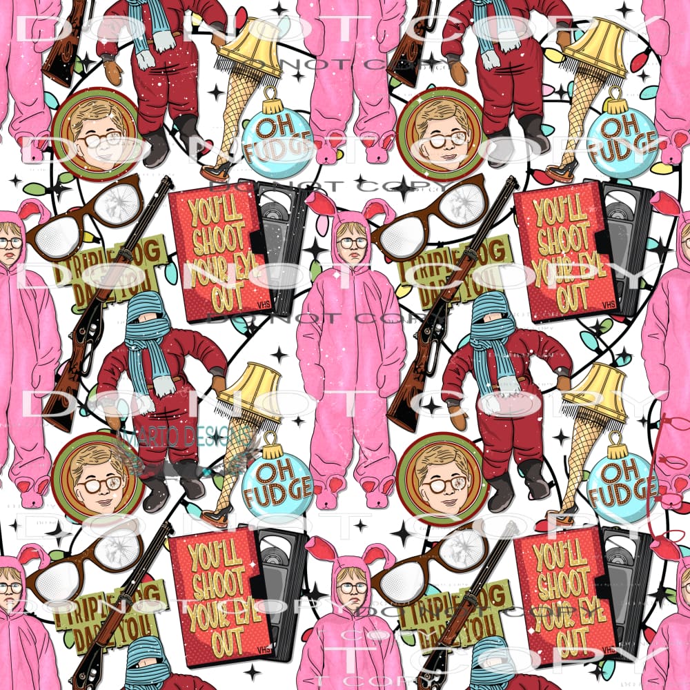 A Christmas Story #7512 Sublimation transfers - Heat