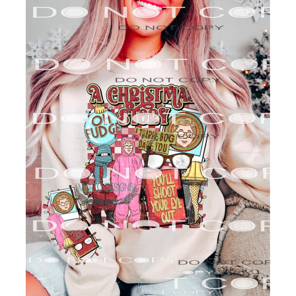 A Christmas Story #7526 Sublimation transfers - Heat