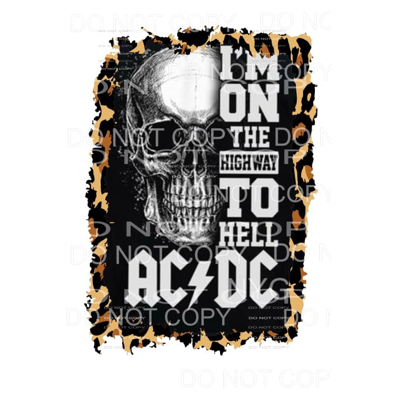 ACDC #9 Sublimation transfers - Heat Transfer