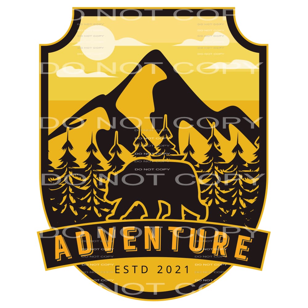 Adventure #5231 Sublimation transfers - Heat Transfer
