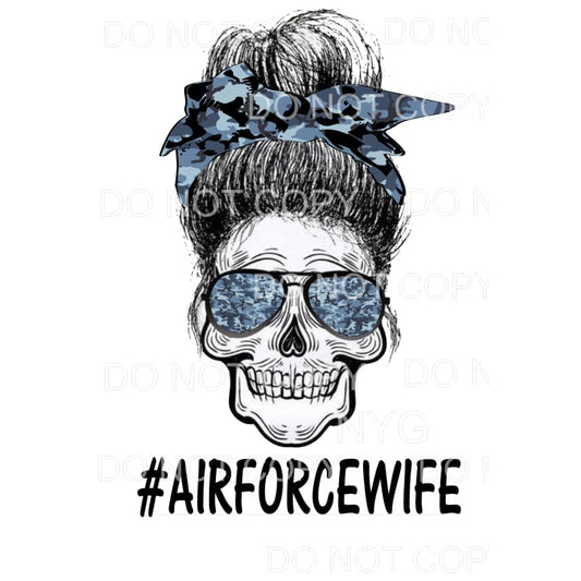 AIRFORCE SKULL # Mama - Mimi - Mom - Nana other names in 