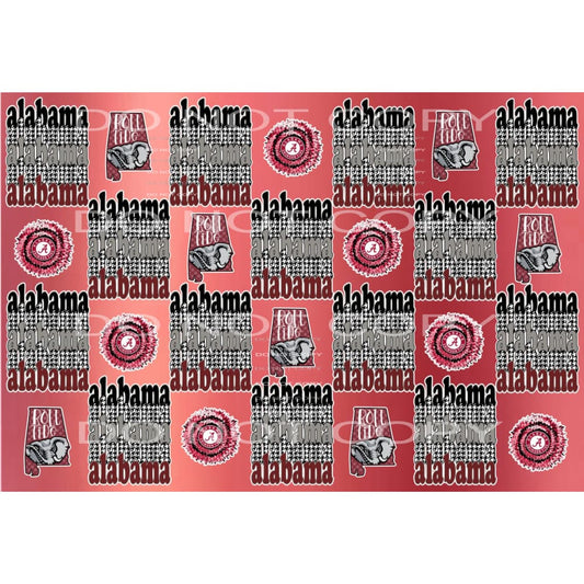 Alabama 4 Sublimation transfers - Heat Transfer