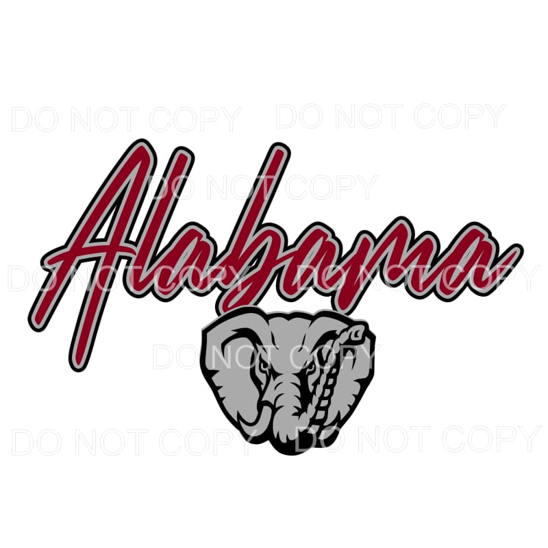 ALABAMA # 450 Sublimation transfers - Heat Transfer