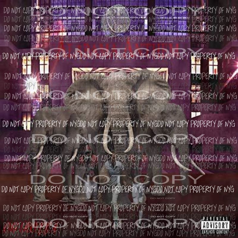 Alabama Anthem university background elephants coach players Sublimation transfers Heat Transfer