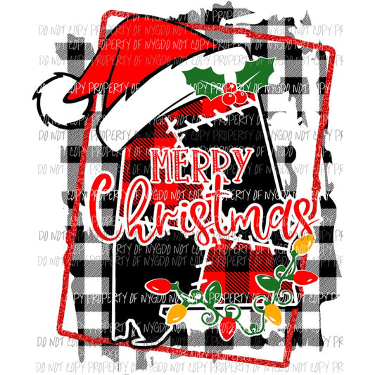 Alabama Merry Christmas Sublimation transfers Heat Transfer