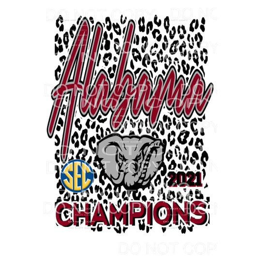 Alabama SEC 2021 #9454 Sublimation transfers - Heat Transfer