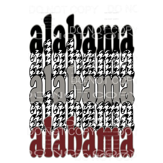 Alabama Stacked # 9774 Sublimation transfers - Heat Transfer