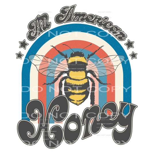 All American Honey #6739 Sublimation transfers - Heat 