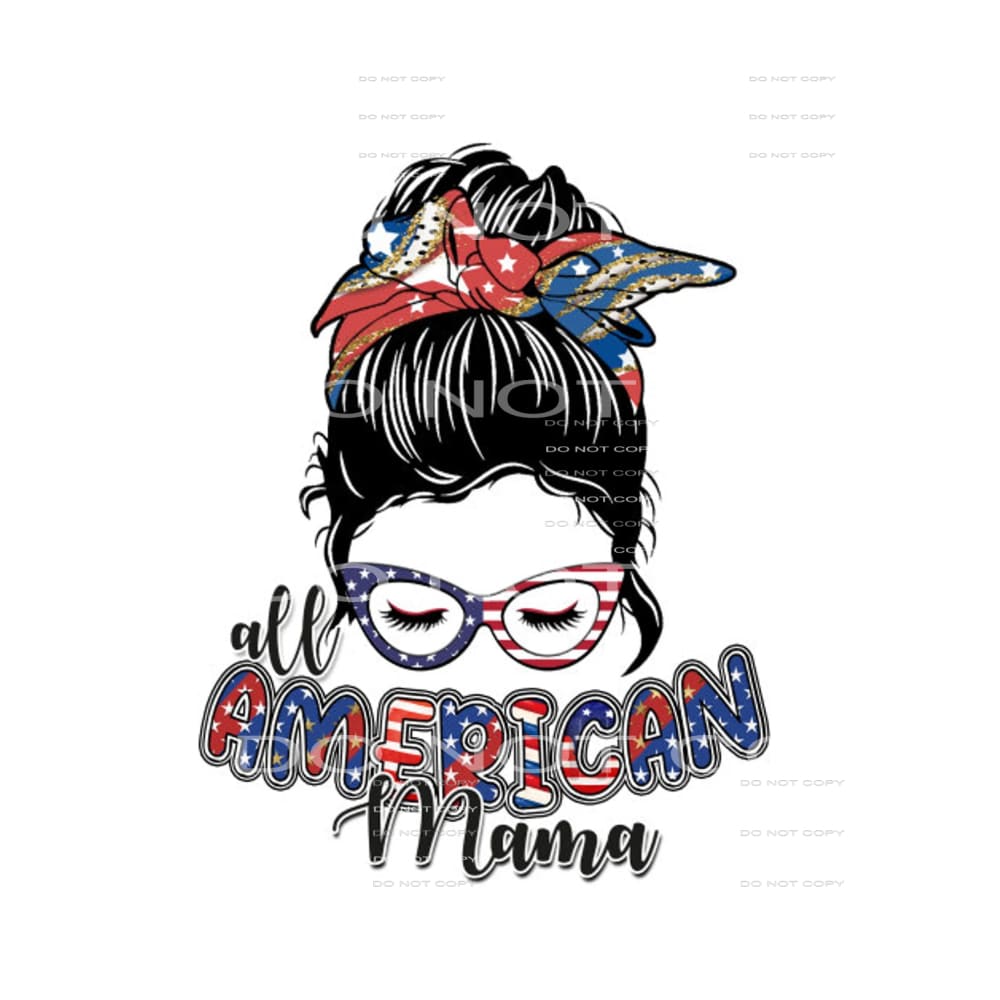 all American mama #6902 Sublimation transfers - Heat 