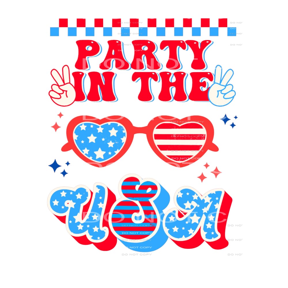 America #3568 Sublimation transfers - Heat Transfer Graphic