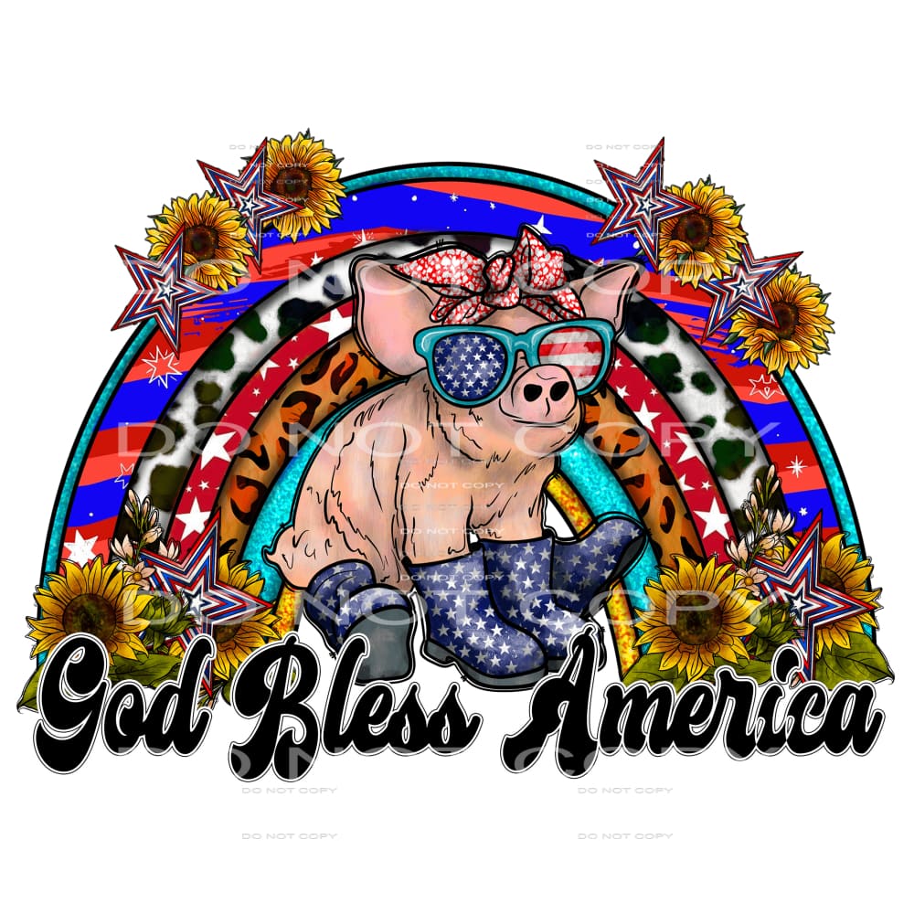 America #3575 Sublimation transfers - Heat Transfer Graphic