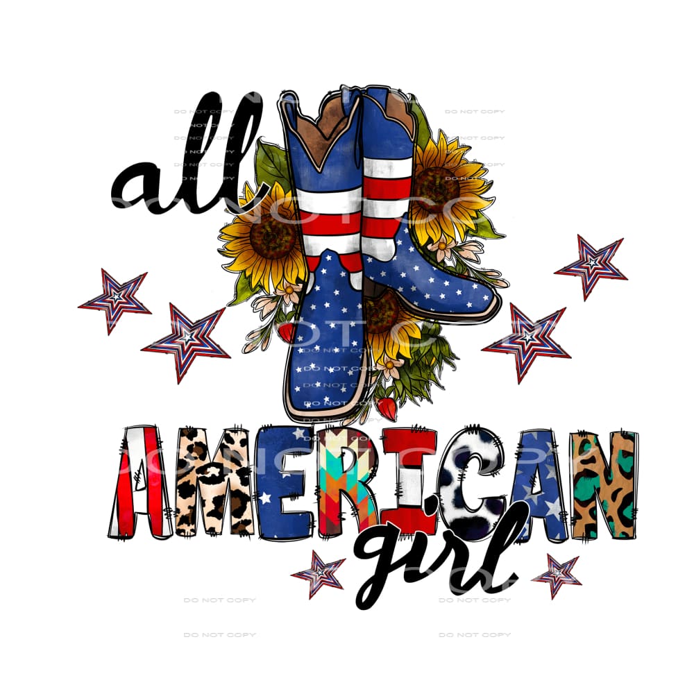 America #3604 Sublimation transfers - Heat Transfer Graphic