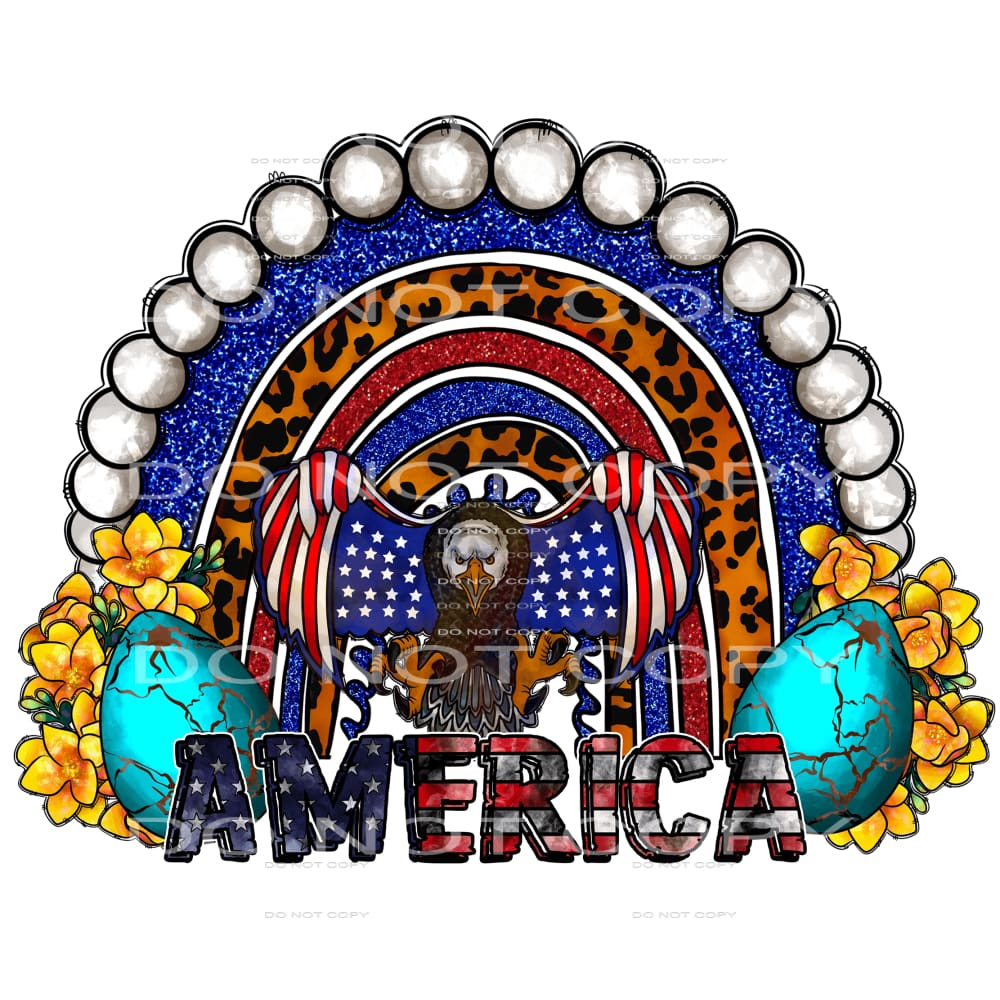 America #3608 Sublimation transfers - Heat Transfer Graphic