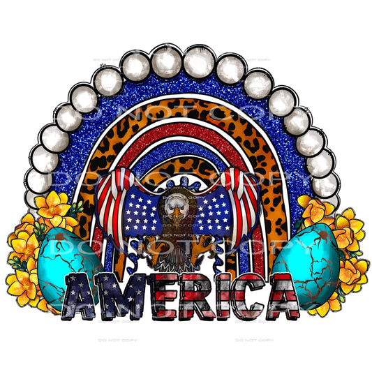 America #3608 Sublimation transfers - Heat Transfer Graphic